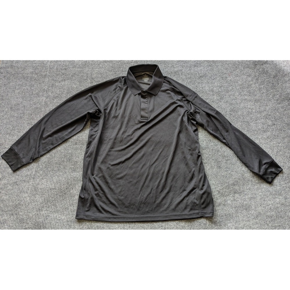 Propper Men's Black Long Sleeve Shirt With Pen Pocket Size‎ XL